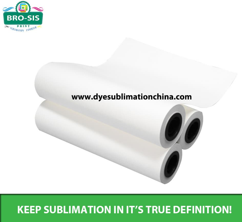 High quality instant dry 103gsm sublimation transfer paper